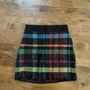 Cecilia Prado Plaid Multicolor mini Skirt